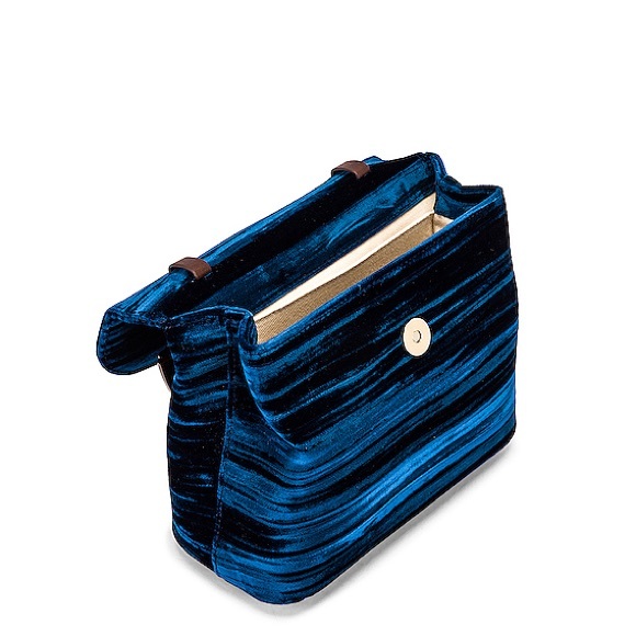 BY FAR
Fiona Crushed Velvet Clutch - Picture 4 of 4